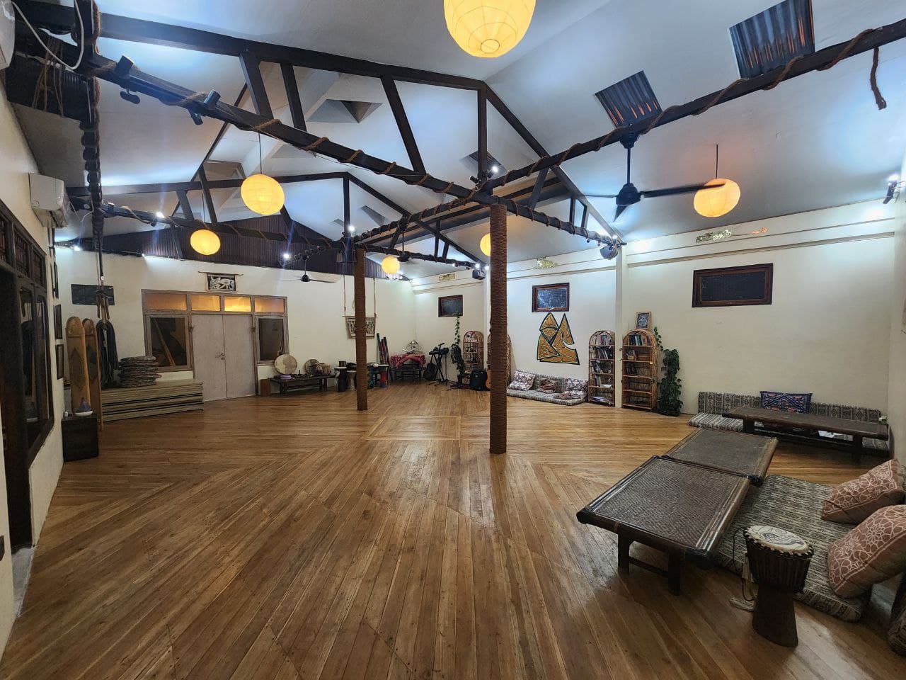 Main event hall at La Portal Shamballah