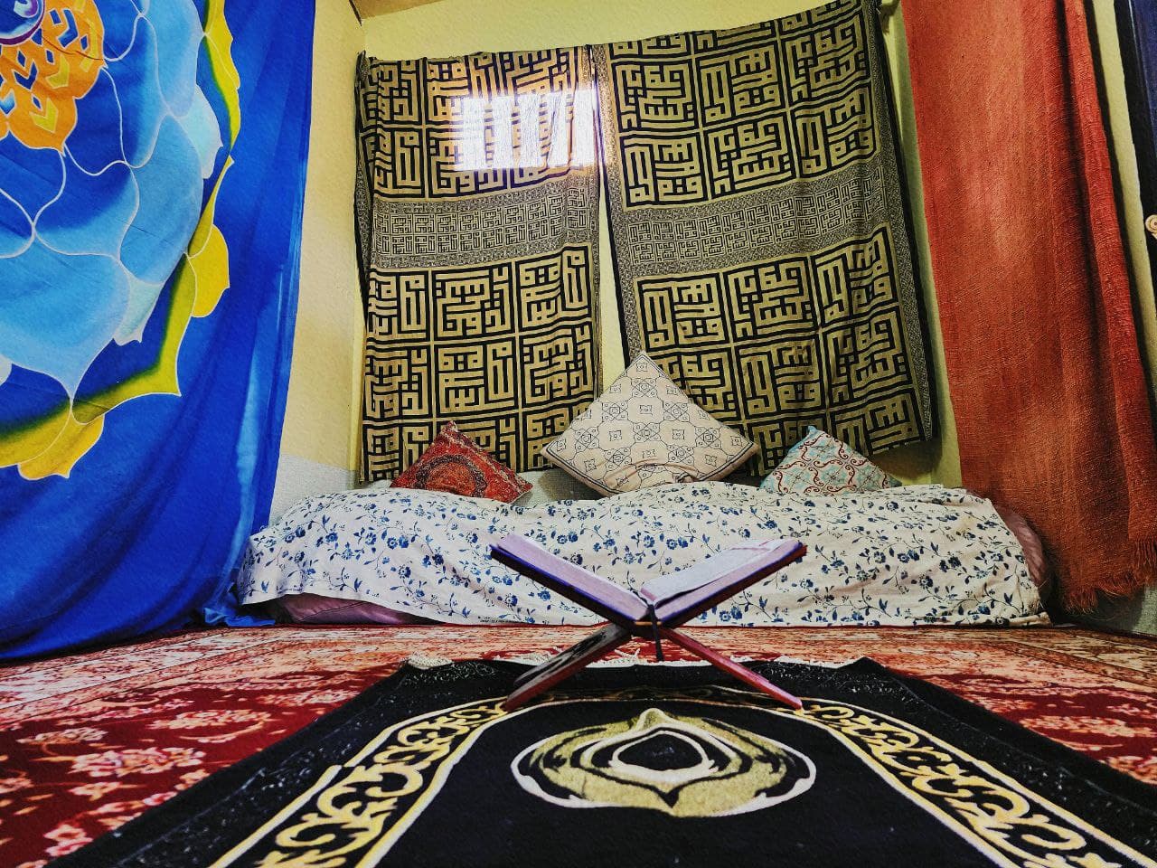 Meditation room at La Portal Shamballah